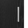vidaXL Highboard Schwarz Eichen-Optik 80 x 42,5 x 185 cm Holzwerkstoff