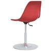 vidaXL Esszimmerst&uuml;hle 6 Stk. Drehbar Rot PP