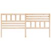 vidaXL Kopfteil 186x4x100 cm Massivholz Kiefer