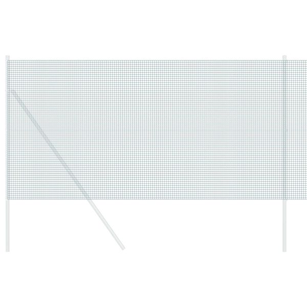 vidaXL Geschwei&szlig;ter Drahtzaun Gr&uuml;n 1,4 x 10 m