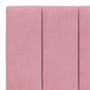 vidaXL Bettgestell ohne Matratze "Hanko" Rosa 180x200 cm Samt