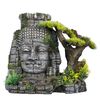 Aqua d'ella Aquarium-Dekoration Bayon-Tempel 23x14x21 cm Polyresin