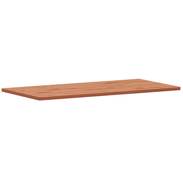 vidaXL Tischplatte 100x50x1,5 cm Rechteckig Massivholz Buche