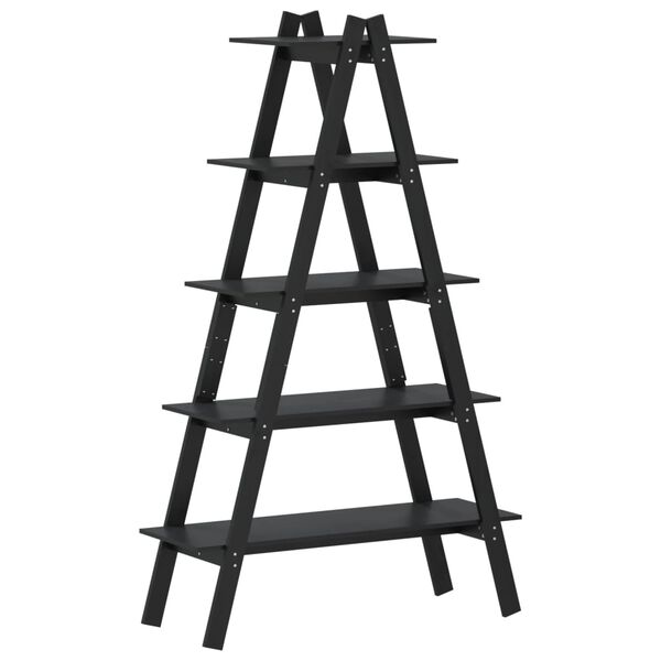 vidaXL Regal mit 5 B&ouml;den A-Form 110x40x180,5 cm Massivholz Kiefer