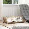 vidaXL Magazinregal Sonoma-Eiche 90 x 53 x 28,5 cm Holzwerkstoff