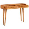 vidaXL Konsolentisch Braun 110 x 30 x 80 cm Massivholz Akazie
