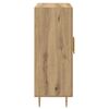vidaXL Sideboard Artisan-Eiche 69,5 x 34 x 90 cm Verbundholz und Eisen