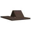 vidaXL Klappsofa Bett 140 x 67 x 45 cm Taupe