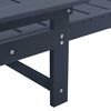 vidaXL Sonnenliege 2 pcs Marineblau 195,5 x 53 x 98,5 cm Polyethylen