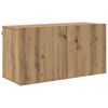 vidaXL TV-Wandm&ouml;bel Wandmontiert 5 pcs Artisan-Eiche Holzwerkstoff