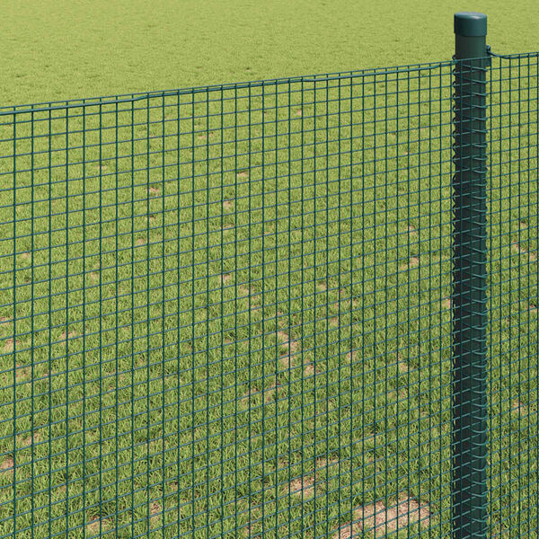 vidaXL Geschwei&szlig;ter Drahtzaun Gr&uuml;n 1,4 x 50 m