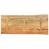 vidaXL Tischplatte mit Baumkante 140x60x3,8 cm Massivholz Mango