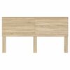 vidaXL Kopfteil mit Kopfteil Sonoma-Eiche 180 cm Holzwerkstoff