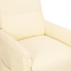 vidaXL Relaxsessel Creme Kunstleder