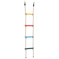vidaXL Strickleiter für Kinder mit 4 Sprossen Mehrfarbig