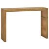vidaXL Konsolentisch 110x35x75 cm Massivholz Teak