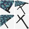 vidaXL Klapp Schlafbett f&uuml;rs Camping Blatt Wald 210 x 80 x 46 cm