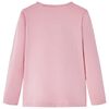 Kinder-Langarmshirt Hellrosa 104