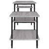 vidaXL TV-Schrank Grau Sonoma 157x35x52 cm Holzwerkstoff