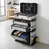 vidaXL Werkzeugtrolley 3-teilig