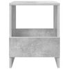 vidaXL Magazinregal Beton Grau 35 x 30 x 45 cm