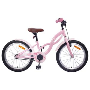vidaXL Kinderfahrrad 20 Zoll f&uuml;r 6-11 Jahre alt Hellrosa