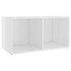 vidaXL 5-tlg. TV-Schrank-Set Hochglanz-Wei&szlig; Holzwerkstoff