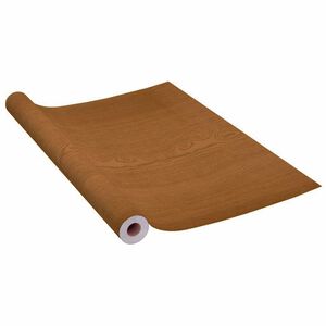 vidaXL Selbstklebende M&ouml;belfolie Eiche 500 x 90 cm PVC