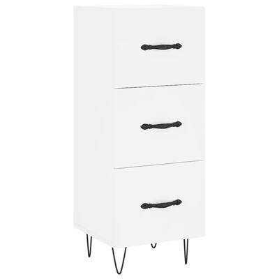 vidaXL Highboard Weiß 34,5x34x180 cm Holzwerkstoff