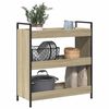 vidaXL K&uuml;chenwagen Sonoma-Eiche 70x30x82 cm Holzwerkstoff