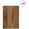 vidaXL Dekoplatten 50 pcs Altholz 21 x 30 x 0,27 cm Holzwerkstoff