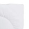 vidaXL Sommerdecke mit Kissen 2 pcs Wei&szlig; Mikrofaser