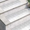vidaXL Treppe Tritt Rechtwinklig 2 pcs Silber 70 x 30 cm Aluminium