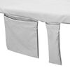 vidaXL Sonnenliege-T&uuml;cher 2 pcs Grau 210 x 75 cm