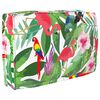 vidaXL Kissenset Floral 3 pcs Mehrfarbig Oxford-Stoff