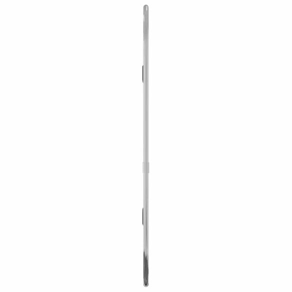 vidaXL Wandspiegel Silbern 40x15 cm Oval