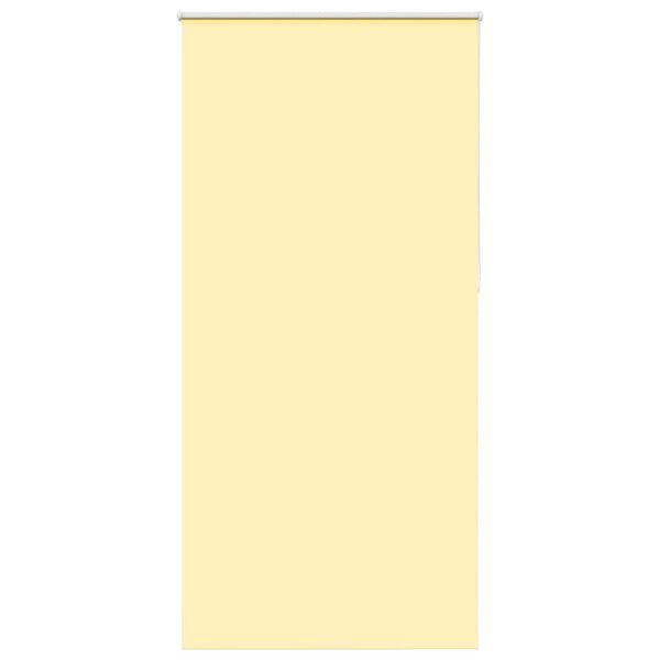 vidaXL Verdunkelungsrollo Gelb 115x210cm Stoffbreite 110,7cm Polyester