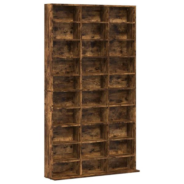 vidaXL CD-Regal R&auml;uchereiche 102x23x177,5 cm Holzwerkstoff
