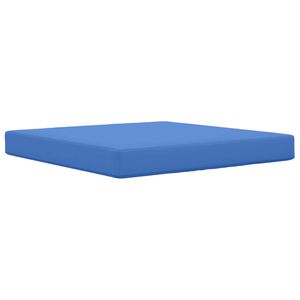 vidaXL Sofakissen f&uuml;r drau&szlig;en Polyester K&ouml;nigsblau 80 x 80 cm