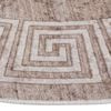 vidaXL Teppich Waschbar 120 cm Beige