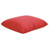 vidaXL Zierkissen 4 Stk. Rot 50x50 cm Stoff