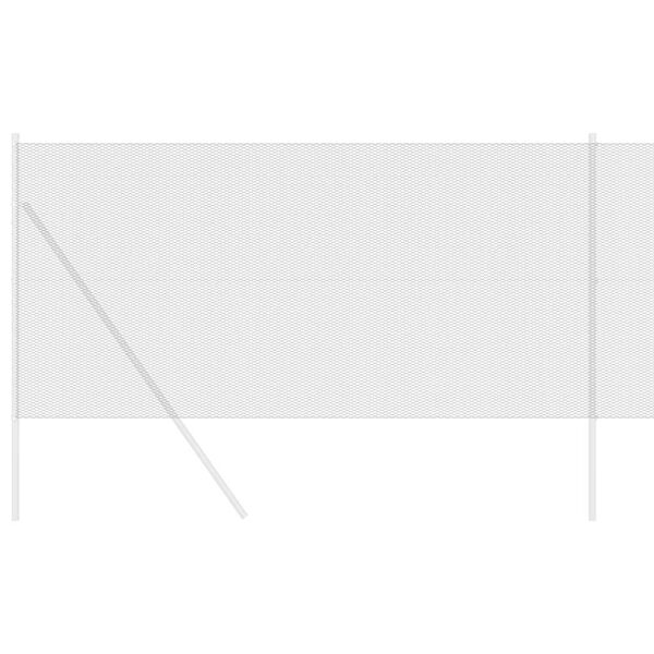 vidaXL Hexagonzaun Grau 1,2 x 100 m PVC