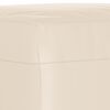vidaXL 4-tlg. Sofagarnitur mit Kissen Beige Mikrofasergewebe