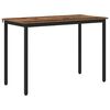 vidaXL Esstische 110 x 55 x 75 cm Holzwerkstoff Altholz Rechteckig