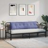 vidaXL R&uuml;ckenkissen Jeans blau 180 x 19 x 50 cm Stoff