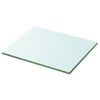 vidaXL Regalboden Glas Transparent 20x25 cm