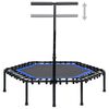 vidaXL Fitness-Trampolin mit Griff 122 cm