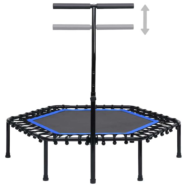 vidaXL Fitness-Trampolin mit Griff 122 cm