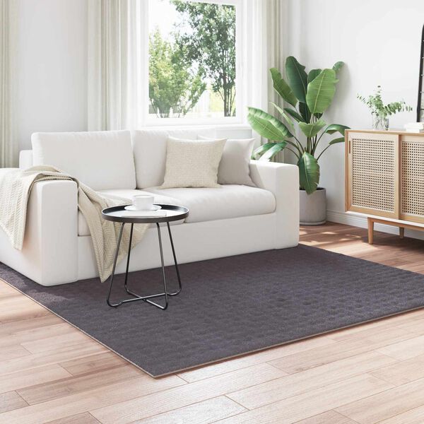 vidaXL Bereichsteppiche HUARTE Anthrazit 200 x 200 cm Polyester