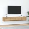 vidaXL TV-Schr&auml;nke 2 Stk. Artisan-Eiche 80x31x25,5 cm Holzwerkstoff
